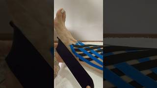 Kinesiotaping para periostitis tibial [upl. by Onirotciv]