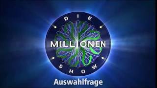 Auswahlfrage  Millionenshow Soundeffect [upl. by Mundt219]