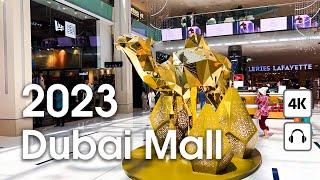 Dubai Mall 🇦🇪 UAE Fashion Avenue Galeries Lafayette Level Shoes 4K Walking Tour [upl. by Caria213]