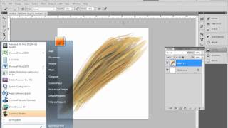 How to Create Hair with Photoshop and Maya [upl. by Tad]