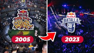 LA INCREÍBLE EVOLUCIÓN DE RED BULL BATALLA  TODOS LOS CAMPEONES 2005  2023 [upl. by Theurich]