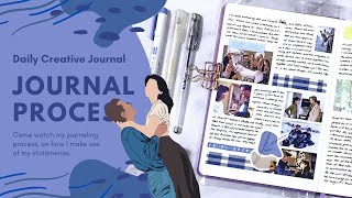 Journal With Me  While You Were Sleeping  Movie Review  Creative Daily Journal  083 [upl. by Venterea]