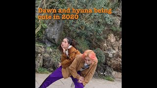 Dawn amp HyunA being the cutest 2020 hyunaing [upl. by Ericka]