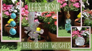 Lets Resin Table Cloth Weights [upl. by Narut6]