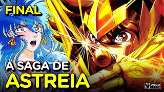 O FIM DA SAGA DE ASTREIA Saint Seiya Golden Age Light Novel Oficial Era de Ouro  Parte Final [upl. by Pavla95]