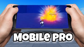 I played BLADE BALL on MOBILE for the FIRST TIME and became a PRO… Roblox Blade Ball [upl. by Odnamla]