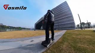 Changzhou Cultural Plaza on the one wheel Gosmilo X [upl. by Herriott]