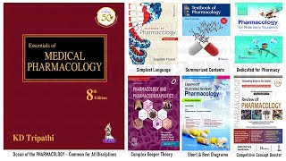 BEST Pharmacology Books  Pharmacology Books for MBBS amp Pharmacy  Pharmacology Book Lists [upl. by Conlee]