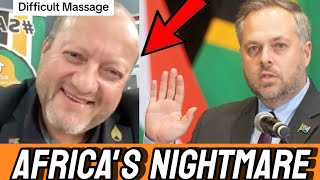 Foreign White Man Wants All Black Foreigners Out Of South Africa Watch This [upl. by Adnaloy]