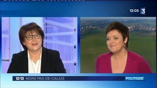 Lille  quotMon envie cest de ne pas me représenterquot réaffirme Martine Aubry [upl. by Yanat]