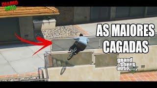 AS MAIORES CAGADAS DO GTA 5 MITAGENS [upl. by Rubina]