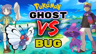 We Only Catch Ghost or Bug Type Pokemon Then We FIGHT [upl. by Harwill370]