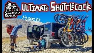 Dropping in at 14000 ft  Epic MTB Jeep Shuttle  The Singletrack Sampler [upl. by Elenore156]