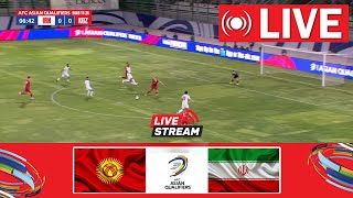 🔴LIVE Kyrgyzstan vs Iran  Asian Qualifiers 2026  Live Match Today [upl. by Nnaylime]