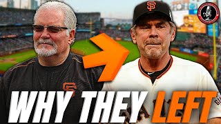 Brian Sabean Explains Why He amp Bruce Bochy Left The SF Giants [upl. by Ailahk875]