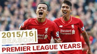 Every Premier League Goal 201516  Coutinho amp Firmino star as the Klopp era begins [upl. by Saoj]