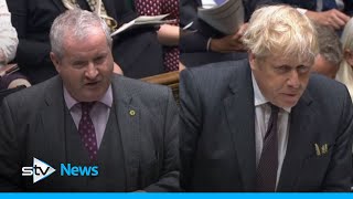 Johnson mocks Blackford’s weight after being questioned over cake [upl. by Marika]