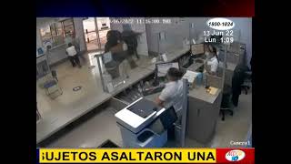 Asaltaron sucursal de Unión Fenosa en Managua [upl. by Munafo673]