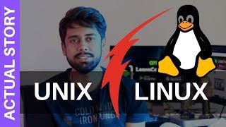 Unix vs linuxHindi [upl. by Hartfield]