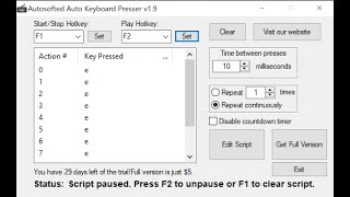 Keyboard Auto Clicker [upl. by Blanka]