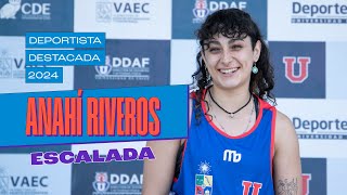 ANAHÍ RIVEROS ESCALADA  Nueva deportista U de Chile 2024 [upl. by Onaireves486]