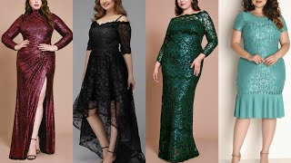 New Top 70 Very Elegant Plus Size Dresses For Evening Partiespart 2 [upl. by Canute]