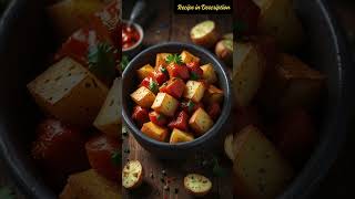 🍅⏳🥔🌿 How to Cook Patatas Bravas 🥔 Patatas Bravas Recipe [upl. by Ramedlab]