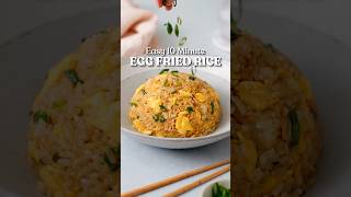 10 min Egg Fried Rice 🍚easyrecipe [upl. by Oznol882]