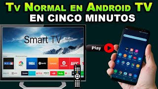 Cómo convertir una tv normal en smart tv tv inteligente [upl. by Ethelinda772]