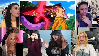 Roger vs Whitebeard Clash  One Piece 965  Reaction Mashup [upl. by Erdnua]