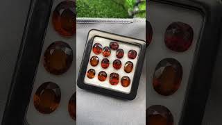 🍊 HESSONITE or SPESSARTITE Discover the Fiery Difference Between These Rare Garnets 🔥 shorts [upl. by Hanway]