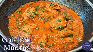 Spicy Chicken Madras Curry Recipe  Chicken Masala [upl. by Dru998]