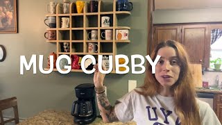 How I Decluttered My Coffee Cup Cabinet Mug Cubby [upl. by Nnahaid907]