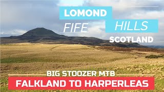 Falkland To Harperleas LOMOND HILLS MTB Fife mtb MTB Scotland GPX ROUTES GoPro Hero8 Black [upl. by Illah908]