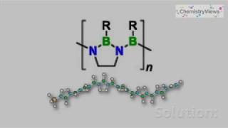 Synthesis of polyiminoboranes PIBs [upl. by Ajssatsan]