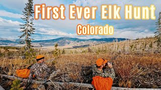 Colorado Elk Hunt  1st Rifle Season  The Search for a Giant in GMU 371 [upl. by Resay333]