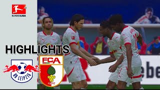 RB Leipzig vs FC Augsburg  Bundesliga 2425 [upl. by Adiesirb]