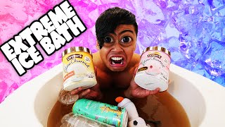 EXTREME ICE BATH CHALLENGE [upl. by Anilam]