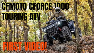 ALLNEW 2024 CFMOTO CFORCE 1000 TOURING ATV [upl. by Nalor536]