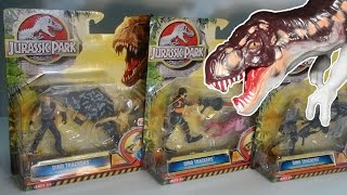 Opening Jurassic Park Dino Trackers  TRex Spinosaurus Pteranodon [upl. by Leidag]