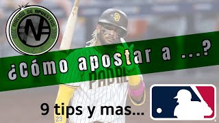 ¿Cómo apostar al beisbol Apuestas deportivas MLB Tips consejos y estrategias [upl. by Ngo157]