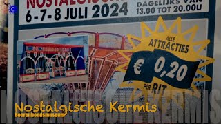 2024 07 08 Nostalgische kermis Boerenbondsmuseum Gemert Andre van Bussel [upl. by Elleivad169]