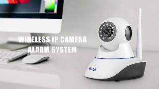 720P 1080P HD Wifi Wireless Home Security IP Camera [upl. by Tshombe]