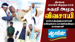 திடீரென மயங்கி விழுந்த மாடு நெஞ்சை உருக்கும் காணொளி  Aavin Milk Producers  Emotional Drama [upl. by Ellenahc105]