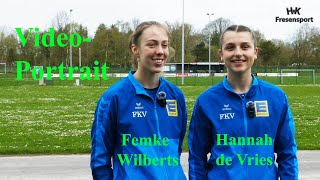 VideoPortrait Femke Wilberts und Hannah de Vries [upl. by Nosirrah]