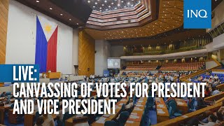 LIVE Canvassing of votes for president and vice president May 24  Part 2 [upl. by Aenahs]