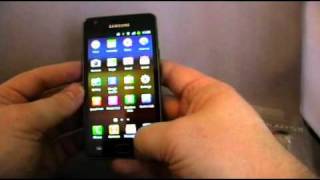 Samsung Galaxy SII S2 Unboxing and First Look [upl. by Zashin]