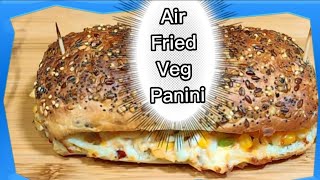 Air Fryer Panini Sandwich Recipes EktasKitchen [upl. by Amaleta]