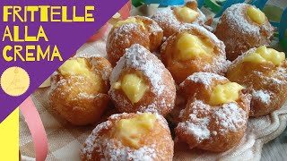 FRITTELLE ALLA CREMA CASTAGNOLE [upl. by Pickering]