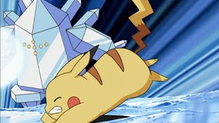 Pikachu contro Regice  Battle Frontier  Video ufficiale [upl. by Sivolc]